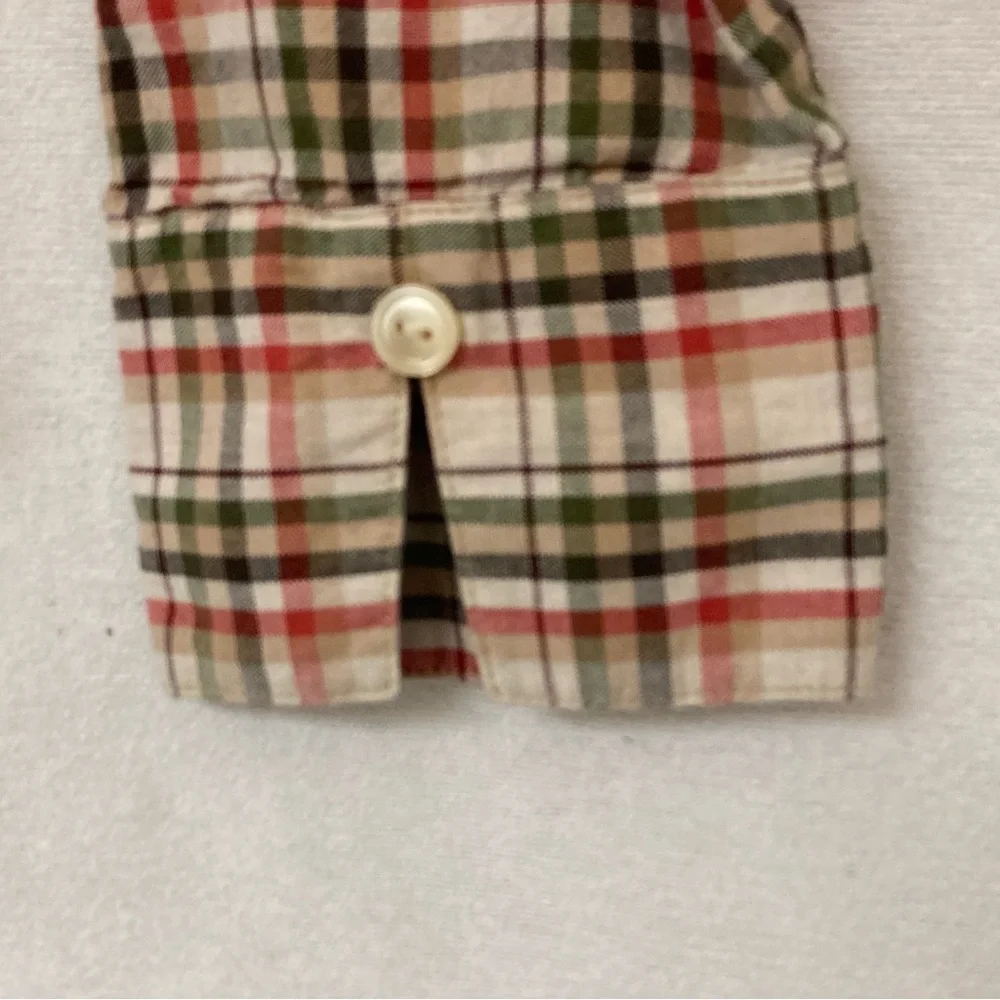 Pendleton Women’s Plaid Shirt Collared Pockets Multicolor Cotton Sz P - Picture 6 of 13